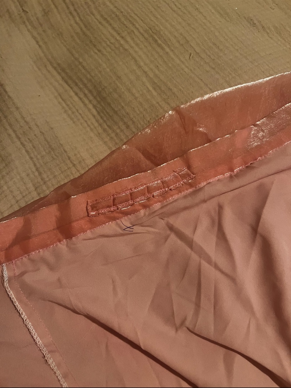 Pink Embellished Saree with Beaded Trim (Petite) - Picture 9 of 9
